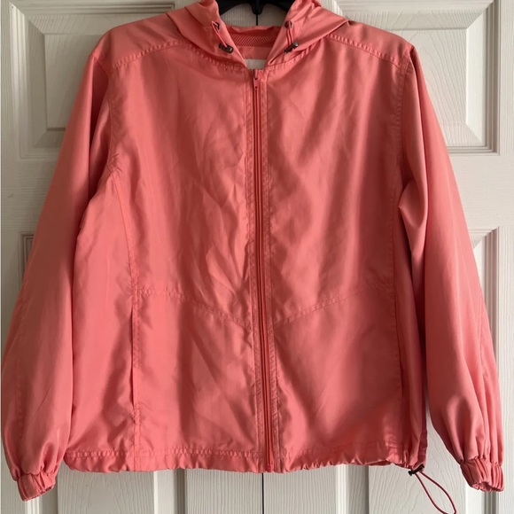 Appleseed’s Petites Jacket Women’s zipper Down Long Sleeves Orange Sz 4p - Picture 5 of 7